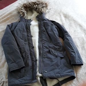 Hollister Fleece Coat
